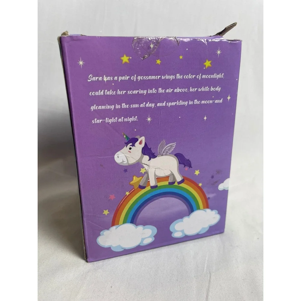 Parigo Upgraded Unicorn Craft Kit DIY‎ Light Up Terrarium Night Light